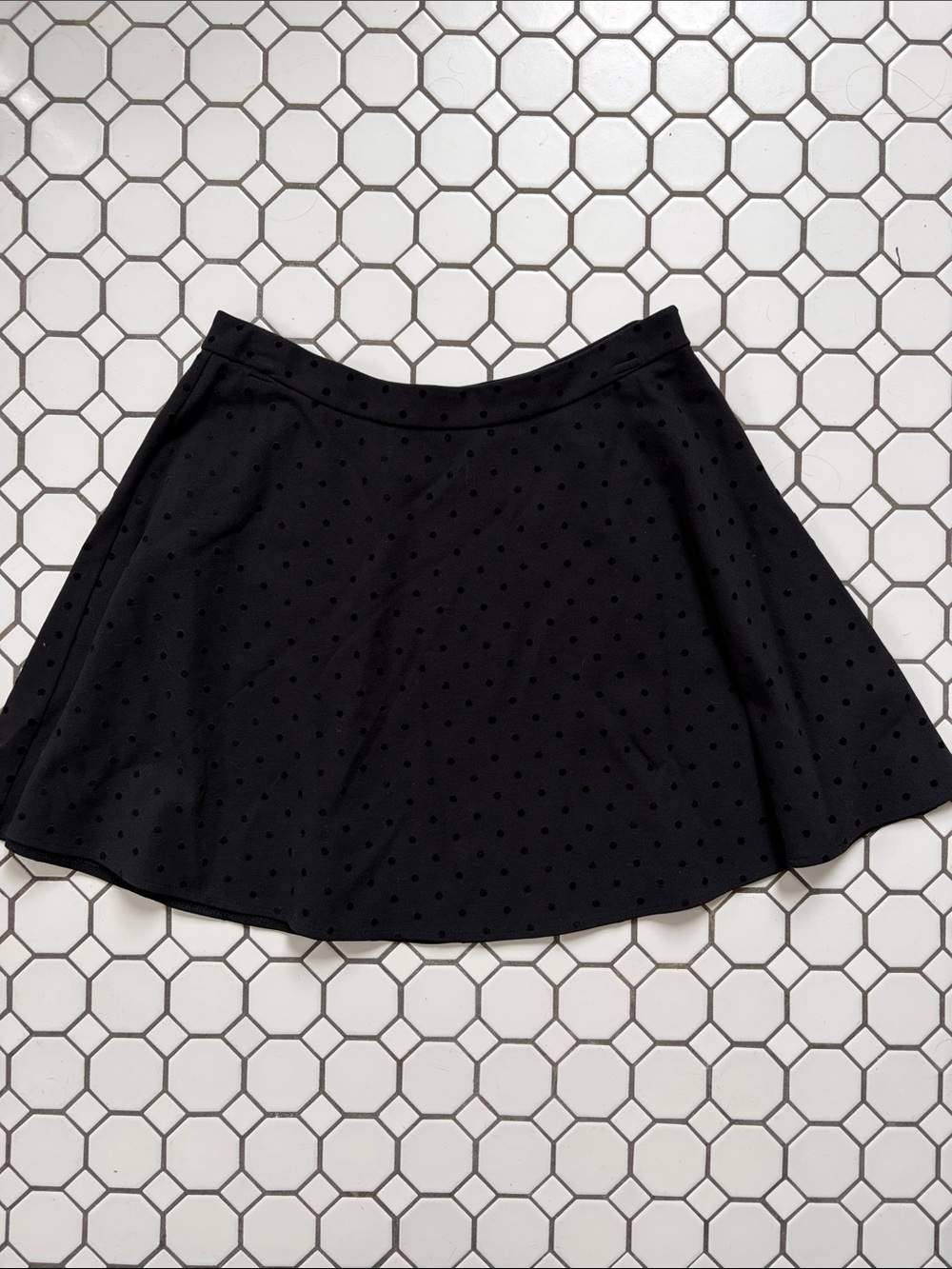 Madewell Polka Dot A-Line Skirt size 10